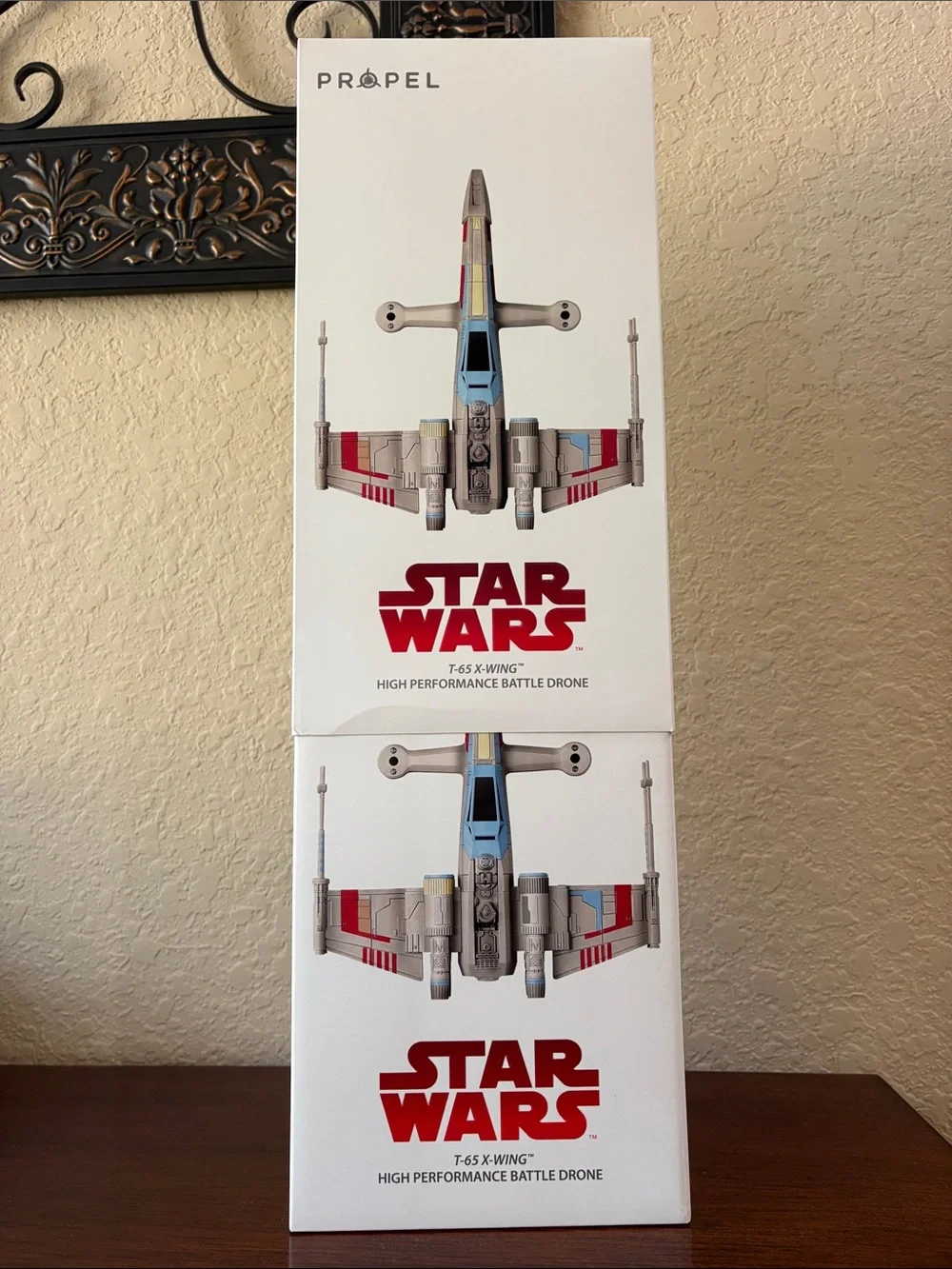 Star Wars T-65 X-Wing High Performance Battle Drone - White, Blue, Red